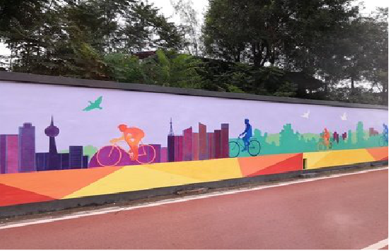 德昌墙体彩绘-围墙