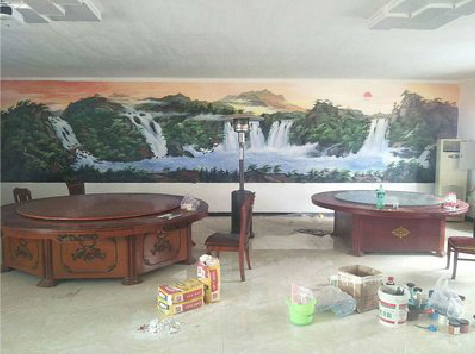 德昌墙绘-写实风景