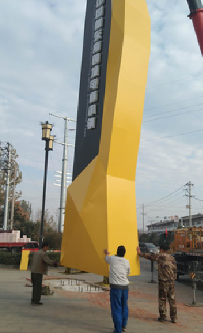 德昌标识标牌的安装方法。