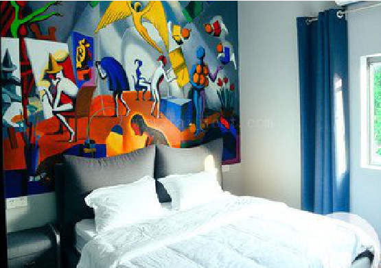 德昌对于酒店的墙体彩绘而言更注重哪些方面?