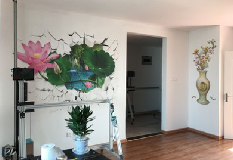 德昌墙体彩绘相比墙纸的优势。