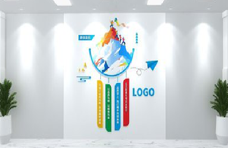 德昌公司企业形象墙的工艺材料有哪些?