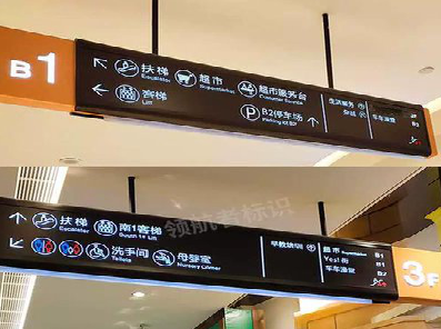 德昌如何通过商场标识牌引导客流分布?