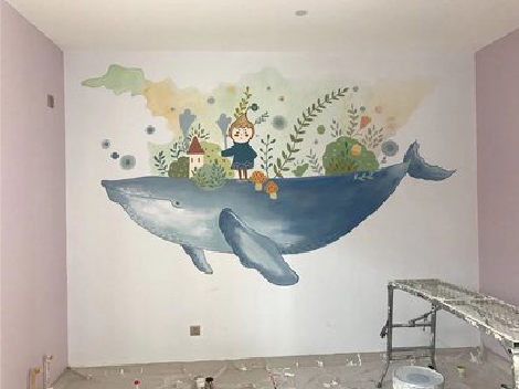 德昌手绘墙的特点及优势。